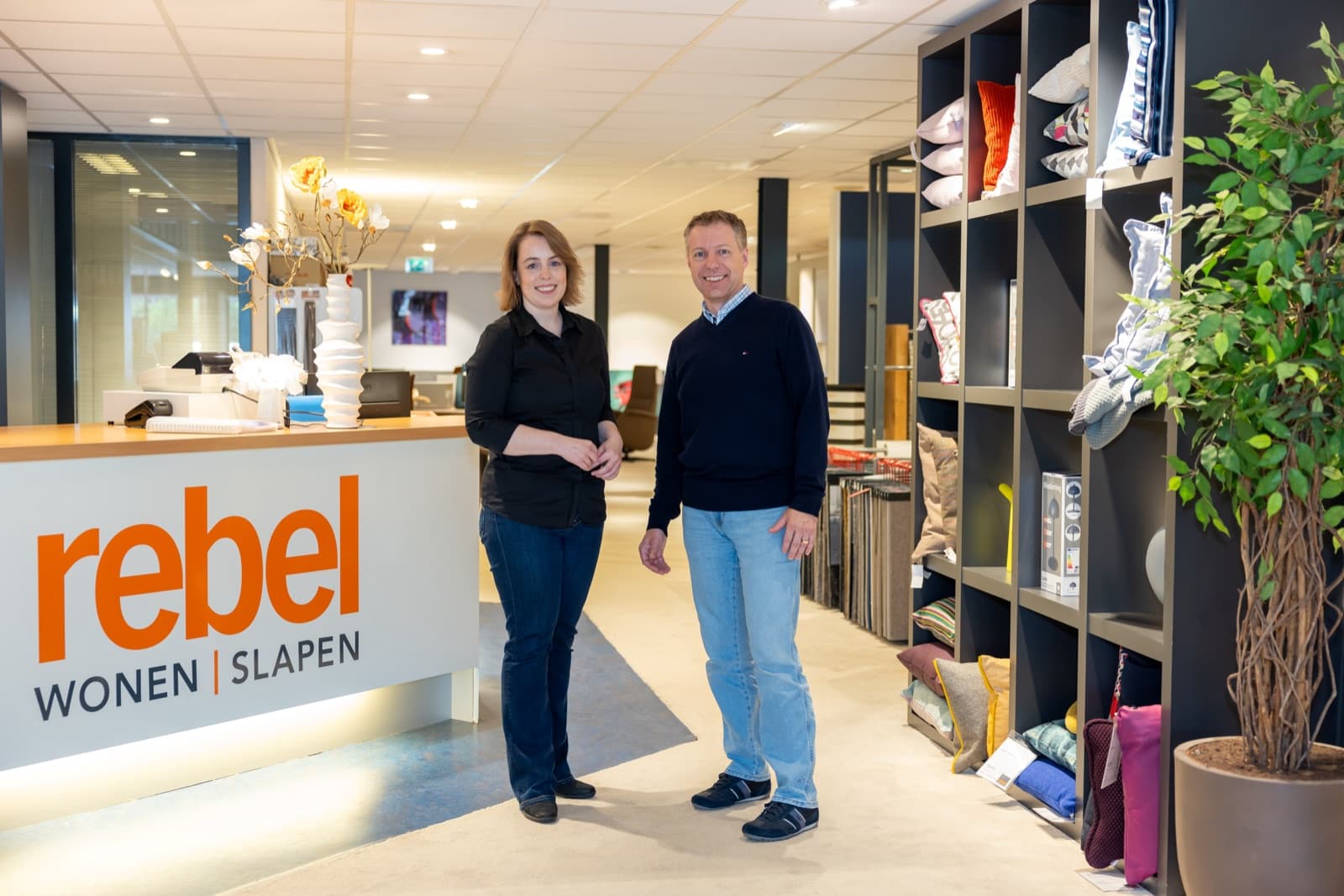 Jan & Liesbeth Rebel — Vierde generatie — broer en zus